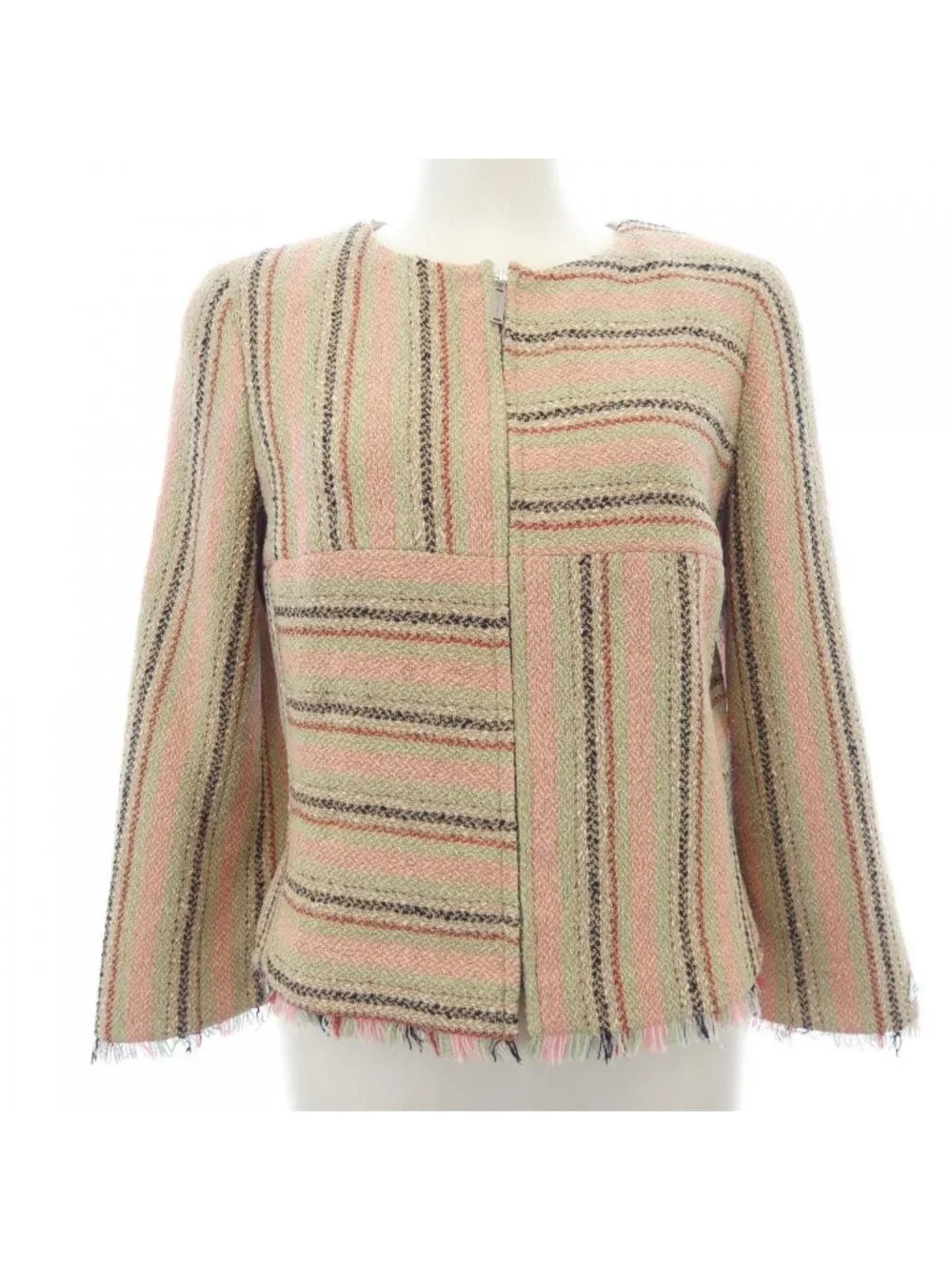 Chanel Vintage 00c Collarless Jacket